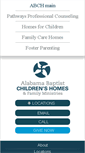 Mobile Screenshot of alabamachild.org